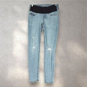 Signature by Levi Strauss Baby Bump Skinny Jeans Women’s XS Light Wash Maternity